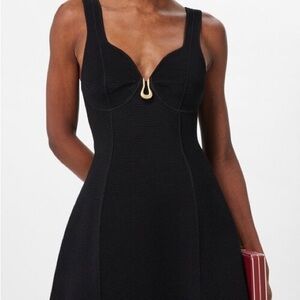 Aje Marisole Ribbed Midi Dress